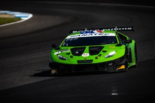 #3 Lamborghini Huracan GT3 of Misha Goikhberg, Jordan Pepper and Franck Perera, K-PAX Racing, Pro, Indy 8 Hours, Intercontinental GT Challenge, Indianapolis Motor Speedway, Indianapolis, Indiana, Oct 2022.
 | Fabian Lagunas/SRO        