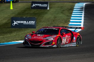 #93 Acura NSX GT3 of Ashton Harrison, Christina Nielsen and Mario Farnbacher, Racers Edge Motorsports, Pro-Am, Indy 8 Hours, Intercontinental GT Challenge, Indianapolis Motor Speedway, Indianapolis, Indiana, Oct 2022.
 | Fabian Lagunas/SRO        