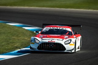 #77 Mercedes-AMG GT3 of Daniel Morad, Raffaele Marciello and Daniel Juncadella, Mercedes-AMG Team Craft-Bamboo Racing, Pro, Indy 8 Hours, Intercontinental GT Challenge, Indianapolis Motor Speedway, Indianapolis, Indiana, Oct 2022.
 | Fabian Lagunas/SRO        