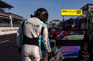 88 Lamborghini Huracan GT3 of Jason Harward, Seth Lucas and TBD, Zelus Motorsports, TBD, Indy 8 Hours, Intercontinental GT Challenge, Indianapolis Motor Speedway, Indianapolis, Indiana, Oct 2022.
 | Regis Lefebure/SRO