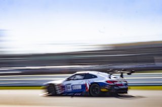 #94 BMW M4 GT3 of Chandler Hull, Richard Heistand and Bill Auberlen, BimmerWorld, Pro-Am, Indy 8 Hours, Intercontinental GT Challenge, Indianapolis Motor Speedway, Indianapolis, Indiana, Oct 2022.
 | Brian Cleary/SRO