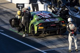 #3 Lamborghini Huracan GT3 of Misha Goikhberg, Jordan Pepper and Franck Perera, K-PAX Racing, Pro, Indy 8 Hours, Intercontinental GT Challenge, Indianapolis Motor Speedway, Indianapolis, Indiana, Oct 2022.
 | Fabian Lagunas/SRO