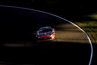 #04 Mercedes-AMG GT3 of George Kurtz, Ben Keating and Colin Braun, Crowdstrike Racing with Riley Motorsports, Pro-Am, Indy 8 Hours, Intercontinental GT Challenge, Indianapolis Motor Speedway, Indianapolis, Indiana, Oct 2022.
 | Fabian Lagunas/SRO