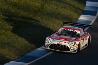 #77 Mercedes-AMG GT3 of Daniel Morad, Raffaele Marciello and Daniel Juncadella, Mercedes-AMG Team Craft-Bamboo Racing, Pro, Indy 8 Hours, Intercontinental GT Challenge, Indianapolis Motor Speedway, Indianapolis, Indiana, Oct 2022.
 | Brian Cleary/SRO  
