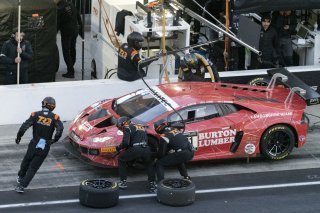 #91 Lamborghini Huracan GT3 of Jeff Burton, Jon Branam and Corey Lewis, TR3 Racing, Pro-Am, Indy 8 Hours, Intercontinental GT Challenge, Indianapolis Motor Speedway, Indianapolis, Indiana, Oct 2022.
 | Brian Cleary/SRO  