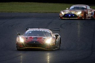 #13 Ferrari 488 GT3 of Justin Wetherill, Conrad Grunewald and Ryan Dalziel, Triarsi Competizione, Pro-Am, Indy 8 Hours, Intercontinental GT Challenge, Indianapolis Motor Speedway, Indianapolis, Indiana, Oct 2022.
 | Brian Cleary/SRO  
