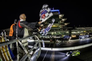 #3 Lamborghini Huracan GT3 of Misha Goikhberg, Jordan Pepper and Franck Perera, K-PAX Racing, Pro, Indy 8 Hours, Intercontinental GT Challenge, Indianapolis Motor Speedway, Indianapolis, Indiana, Oct 2022.
 | Brian Cleary/SRO  