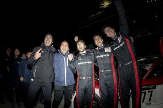 #77 Mercedes-AMG GT3 of Daniel Morad, Raffaele Marciello and Daniel Juncadella, Mercedes-AMG Team Craft-Bamboo Racing, Pro, Indy 8 Hours, Intercontinental GT Challenge, Indianapolis Motor Speedway, Indianapolis, Indiana, Oct 2022.
 | Brian Cleary/SRO  
