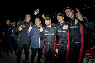 #77 Mercedes-AMG GT3 of Daniel Morad, Raffaele Marciello and Daniel Juncadella, Mercedes-AMG Team Craft-Bamboo Racing, Pro, Indy 8 Hours, Intercontinental GT Challenge, Indianapolis Motor Speedway, Indianapolis, Indiana, Oct 2022.
 | Brian Cleary/SRO  