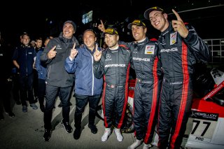 #77 Mercedes-AMG GT3 of Daniel Morad, Raffaele Marciello and Daniel Juncadella, Mercedes-AMG Team Craft-Bamboo Racing, Pro, Indy 8 Hours, Intercontinental GT Challenge, Indianapolis Motor Speedway, Indianapolis, Indiana, Oct 2022.
 | Brian Cleary/SRO  