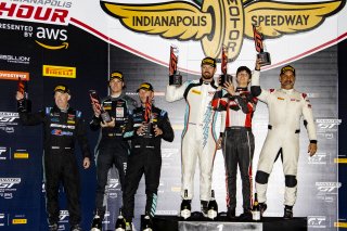 88 Lamborghini Huracan GT3 of Jason Harward, Seth Lucas and TBD, Zelus Motorsports, TBD, Indy 8 Hours, Intercontinental GT Challenge, Indianapolis Motor Speedway, Indianapolis, Indiana, Oct 2022.
 | Brian Cleary/SRO  