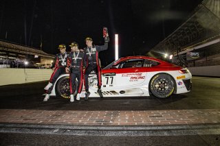 #77 Mercedes-AMG GT3 of Daniel Morad, Raffaele Marciello and Daniel Juncadella, Mercedes-AMG Team Craft-Bamboo Racing, Pro, Indy 8 Hours, Intercontinental GT Challenge, Indianapolis Motor Speedway, Indianapolis, Indiana, Oct 2022.
 | Brian Cleary/SRO  