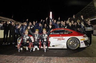 #77 Mercedes-AMG GT3 of Daniel Morad, Raffaele Marciello and Daniel Juncadella, Mercedes-AMG Team Craft-Bamboo Racing, Pro, Indy 8 Hours, Intercontinental GT Challenge, Indianapolis Motor Speedway, Indianapolis, Indiana, Oct 2022.
 | Brian Cleary/SRO  