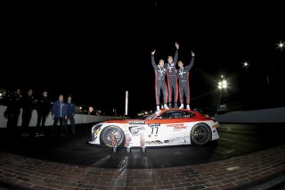 #77 Mercedes-AMG GT3 of Daniel Morad, Raffaele Marciello and Daniel Juncadella, Mercedes-AMG Team Craft-Bamboo Racing, Pro, Indy 8 Hours, Intercontinental GT Challenge, Indianapolis Motor Speedway, Indianapolis, Indiana, Oct 2022.
 | Brian Cleary/SRO  