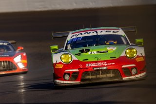 #45 Porsche 911 GT3-R (991.ii) of Charlie Luck, Elia Erhart and Jan Heylen, Wright Motorsports, Pro-Am, Indy 8 Hours, Intercontinental GT Challenge, Indianapolis Motor Speedway, Indianapolis, Indiana, Oct 2022.
 | Regis Lefebure/SRO
