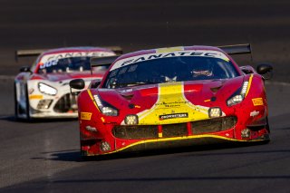 #71 Ferrari 488 GT3 of Ulysse De Pauw, Antonio Fuoco and Daniel Serra, AF CORSE - FRANCORCHAMPS, Pro, Indy 8 Hours, Intercontinental GT Challenge, Indianapolis Motor Speedway, Indianapolis, Indiana, Oct 2022.
 | Regis Lefebure/SRO