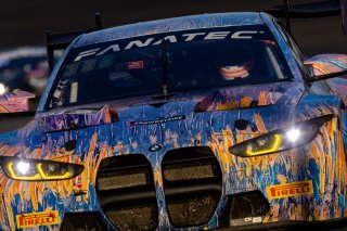 #38 BMW M4 GT3 of Samantha Tan, Nick Wittmer and Harry Gottsacker, ST Racing, Silver Cup, Indy 8 Hours, Intercontinental GT Challenge, Indianapolis Motor Speedway, Indianapolis, Indiana, Oct 2022.
 | Regis Lefebure/SRO