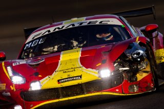 #51 Ferrari 488 GT3 of Pierre Ragues, Davide Rigon and Miguel Molina, AF CORSE - FRANCORCHAMPS, Pro, Indy 8 Hours, Intercontinental GT Challenge, Indianapolis Motor Speedway, Indianapolis, Indiana, Oct 2022.
 | Regis Lefebure/SRO