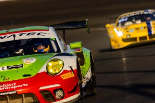 #45 Porsche 911 GT3-R (991.ii) of Charlie Luck, Elia Erhart and Jan Heylen, Wright Motorsports, Pro-Am, Indy 8 Hours, Intercontinental GT Challenge, Indianapolis Motor Speedway, Indianapolis, Indiana, Oct 2022.
 | Regis Lefebure/SRO