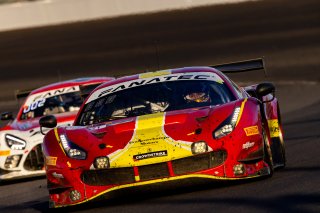 #71 Ferrari 488 GT3 of Ulysse De Pauw, Antonio Fuoco and Daniel Serra, AF CORSE - FRANCORCHAMPS, Pro, Indy 8 Hours, Intercontinental GT Challenge, Indianapolis Motor Speedway, Indianapolis, Indiana, Oct 2022.
 | Regis Lefebure/SRO