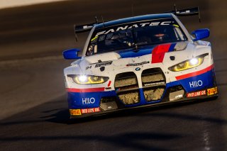 #94 BMW M4 GT3 of Chandler Hull, Richard Heistand and Bill Auberlen, BimmerWorld, Pro-Am, ndy 8 Hours, Intercontinental GT Challenge, Indianapolis Motor Speedway, Indianapolis, Indiana, Oct 2022.
 | Regis Lefebure/SRO