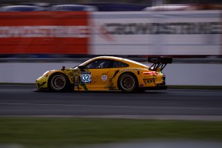 #32 Porsche 911 GT3-R (991.ii) of Kyle Washington, James Sofronas and Klaus Bachler, GMG RacingIndy 8 Hours, Intercontinental GT Challenge, Indianapolis Motor Speedway, Indianapolis, Indiana, Oct 2022.
 | Regis Lefebure/SRO