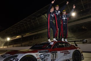 #77 Mercedes-AMG GT3 of Daniel Morad, Raffaele Marciello and Daniel Juncadella, Mercedes-AMG Team Craft-Bamboo Racing, Pro, Indy 8 Hours, Intercontinental GT Challenge, Indianapolis Motor Speedway, Indianapolis, Indiana, Oct 2022.
 | Regis Lefebure/SRO