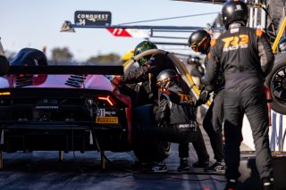 #91 Lamborghini Huracan GT3 of Jeff Burton, Jon Branam and Corey Lewis, TR3 Racing, Pro-Am, Indy 8 Hours, Intercontinental GT Challenge, Indianapolis Motor Speedway, Indianapolis, Indiana, Oct 2022.
 | Regis Lefebure/SRO