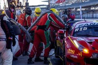 #51 Ferrari 488 GT3 of Pierre Ragues, Davide Rigon and Miguel Molina, AF CORSE - FRANCORCHAMPS, Pro, Indy 8 Hours, Intercontinental GT Challenge, Indianapolis Motor Speedway, Indianapolis, Indiana, Oct 2022.
 | Regis Lefebure/SRO