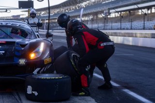 #34 Ferrari 488 GT3 of Cedric Sbirrazzuoli, Daniel Mancinelli and Alessandro Balzan, Conquest Racing, Pro, Indy 8 Hours, Intercontinental GT Challenge, Indianapolis Motor Speedway, Indianapolis, Indiana, Oct 2022.
 | Regis Lefebure/SRO