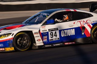 #94 BMW M4 GT3 of Chandler Hull, Richard Heistand and Bill Auberlen, BimmerWorld, Pro-Am, Indy 8 Hours, Intercontinental GT Challenge, Indianapolis Motor Speedway, Indianapolis, Indiana, Oct 2022.
 | Regis Lefebure/SRO