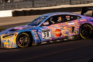 #38 BMW M4 GT3 of Samantha Tan, Nick Wittmer and Harry Gottsacker, ST Racing, Silver Cup, Indy 8 Hours, Intercontinental GT Challenge, Indianapolis Motor Speedway, Indianapolis, Indiana, Oct 2022.
 | Regis Lefebure/SRO