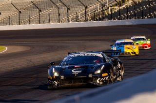 #34 Ferrari 488 GT3 of Cedric Sbirrazzuoli, Daniel Mancinelli and Alessandro Balzan, Conquest Racing, Pro, Indy 8 Hours, Intercontinental GT Challenge, Indianapolis Motor Speedway, Indianapolis, Indiana, Oct 2022.
 | Regis Lefebure/SRO