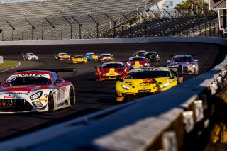 88 Lamborghini Huracan GT3 of Jason Harward, Seth Lucas and TBD, Zelus Motorsports, TBD, Indy 8 Hours, Intercontinental GT Challenge, Indianapolis Motor Speedway, Indianapolis, Indiana, Oct 2022.
 | Regis Lefebure/SRO