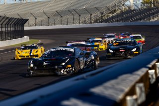 #34 Ferrari 488 GT3 of Cedric Sbirrazzuoli, Daniel Mancinelli and Alessandro Balzan, Conquest Racing, Pro, Indy 8 Hours, Intercontinental GT Challenge, Indianapolis Motor Speedway, Indianapolis, Indiana, Oct 2022.
 | Regis Lefebure/SRO