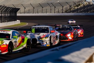 #96 BMW M4 GT3 of Michael Dinan, Robby Foley and John Edwards, Turner Motorsport, Pro, Indy 8 Hours, Intercontinental GT Challenge, Indianapolis Motor Speedway, Indianapolis, Indiana, Oct 2022.
 | Regis Lefebure/SRO