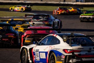 #94 BMW M4 GT3 of Chandler Hull, Richard Heistand and Bill Auberlen, BimmerWorld, Pro-Am, Indy 8 Hours, Intercontinental GT Challenge, Indianapolis Motor Speedway, Indianapolis, Indiana, Oct 2022.
 | Regis Lefebure/SRO
