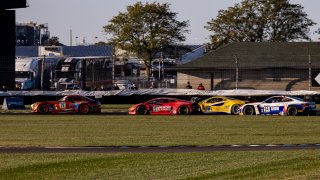 #91 Lamborghini Huracan GT3 of Jeff Burton, Jon Branam and Corey Lewis, TR3 Racing, Pro-Am, Indy 8 Hours, Intercontinental GT Challenge, Indianapolis Motor Speedway, Indianapolis, Indiana, Oct 2022.
 | Regis Lefebure/SRO