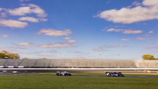 #34 Ferrari 488 GT3 of Cedric Sbirrazzuoli, Daniel Mancinelli and Alessandro Balzan, Conquest Racing, Pro, Indy 8 Hours, Intercontinental GT Challenge, Indianapolis Motor Speedway, Indianapolis, Indiana, Oct 2022.
 | Brian Cleary/SRO  
