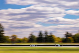#08 Mercedes-AMG GT3 of David Askew, Scott Smithson and Valentin Pierburg, DXDT Racing, Am, Indy 8 Hours, Intercontinental GT Challenge, Indianapolis Motor Speedway, Indianapolis, Indiana, Oct 2022.
 | Brian Cleary/SRO  