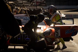 #75 Mercedes-AMG GT3 of Kenny Habul, Martin Konrad and Dominik Baumann, Sun Energy 1 Racing by AKKODIS ASP, Pro-Am, Indy 8 Hours, Intercontinental GT Challenge, Indianapolis Motor Speedway, Indianapolis, Indiana, Oct 2022.
 | Brian Cleary/SRO  