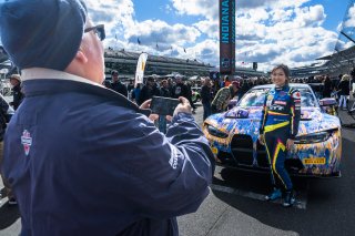 #38 BMW M4 GT3 of Samantha Tan, Nick Wittmer and Harry Gottsacker, ST Racing, Silver Cup, Indy 8 Hours, Intercontinental GT Challenge, Indianapolis Motor Speedway, Indianapolis, Indiana, Oct 2022.
 | Fabian Lagunas/SRO        