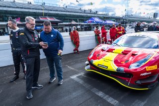 #51 Ferrari 488 GT3 of Pierre Ragues, Davide Rigon and Miguel Molina, AF CORSE - FRANCORCHAMPS, Pro, Indy 8 Hours, Intercontinental GT Challenge, Indianapolis Motor Speedway, Indianapolis, Indiana, Oct 2022.
 | Fabian Lagunas/SRO        