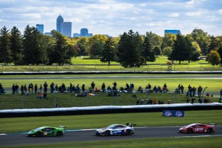 #3 Lamborghini Huracan GT3 of Misha Goikhberg, Jordan Pepper and Franck Perera, K-PAX Racing, Pro, Indy 8 Hours, Intercontinental GT Challenge, Indianapolis Motor Speedway, Indianapolis, Indiana, Oct 2022.
 | Fabian Lagunas/SRO        