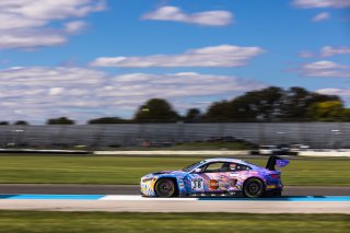 #38 BMW M4 GT3 of Samantha Tan, Nick Wittmer and Harry Gottsacker, ST Racing, Silver Cup, Indy 8 Hours, Intercontinental GT Challenge, Indianapolis Motor Speedway, Indianapolis, Indiana, Oct 2022.
 | Fabian Lagunas/SRO        