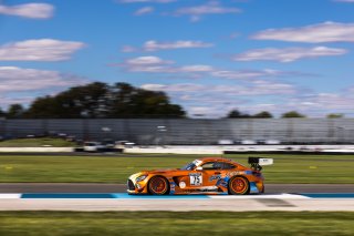 Indy 8 Hours, Intercontinental GT Challenge, Indianapolis Motor Speedway, Indianapolis, Indiana, Oct 2022.#75 Mercedes-AMG GT3 of Kenny Habul, Martin Konrad and Dominik Baumann, Sun Energy 1 Racing by AKKODIS ASP, Pro-Am
 | Fabian Lagunas/SRO        