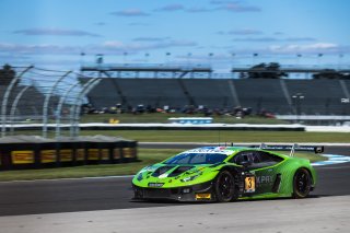 #3 Lamborghini Huracan GT3 of Misha Goikhberg, Jordan Pepper and Franck Perera, K-PAX Racing, Pro, Indy 8 Hours, Intercontinental GT Challenge, Indianapolis Motor Speedway, Indianapolis, Indiana, Oct 2022.
 | Fabian Lagunas/SRO        