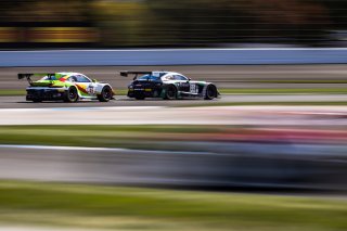 #33 Mercedes-AMG GT3 of Russell Ward, Phillip Ellis and Jules Gounon, Winward Racing, Pro, Indy 8 Hours, Intercontinental GT Challenge, Indianapolis Motor Speedway, Indianapolis, Indiana, Oct 2022.
 | Fabian Lagunas/SRO        