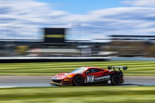 #13 Ferrari 488 GT3 of Justin Wetherill, Conrad Grunewald and Ryan Dalziel, Triarsi Competizione, Pro-Am, Indy 8 Hours, Intercontinental GT Challenge, Indianapolis Motor Speedway, Indianapolis, Indiana, Oct 2022.
 | Fabian Lagunas/SRO        