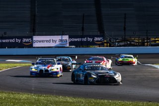 #33 Mercedes-AMG GT3 of Russell Ward, Phillip Ellis and Jules Gounon, Winward Racing, Pro, Indy 8 Hours, Intercontinental GT Challenge, Indianapolis Motor Speedway, Indianapolis, Indiana, Oct 2022.
 | Fabian Lagunas/SRO        